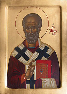Saint Nicolas the Wonderworker, Archbishop of Myra